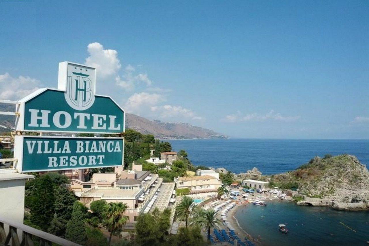 Hotel Villa Bianca Resort Taormina Exterior photo